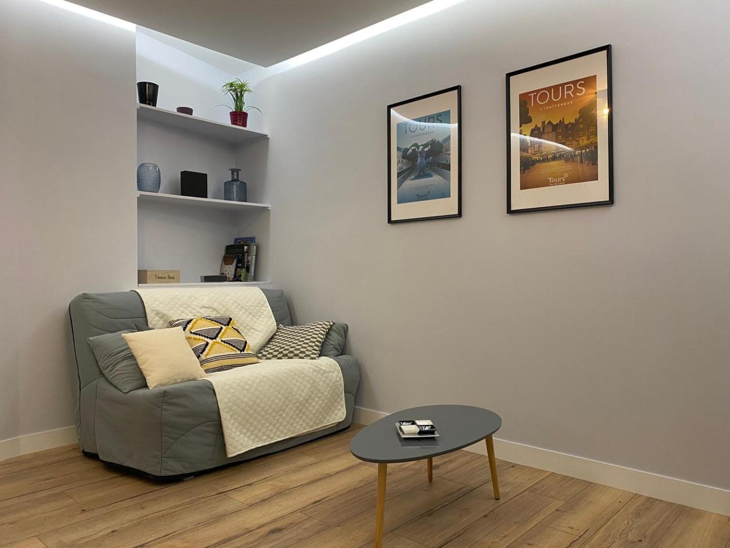Ferienwohnung Lumineux T2 Situe Dans L'Hyper Centre De Tours Exterior foto
